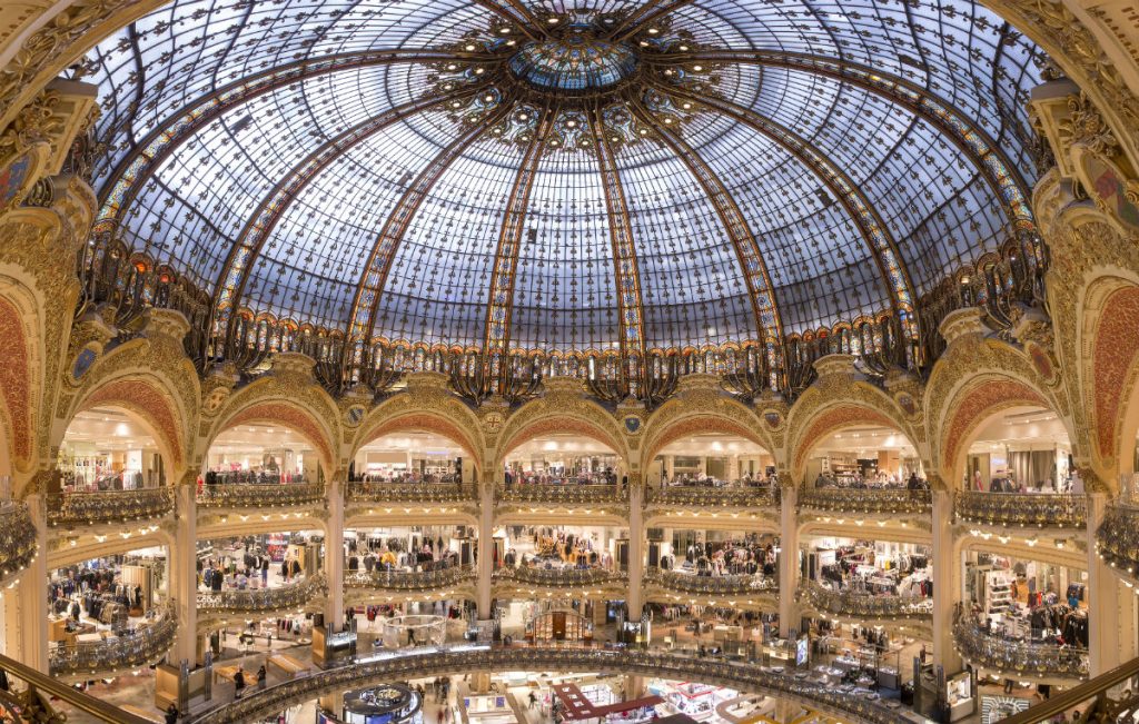 Tours of Galeries Lafayette in Paris