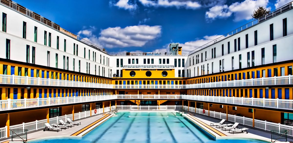 The Molitor swimming pool in Paris
