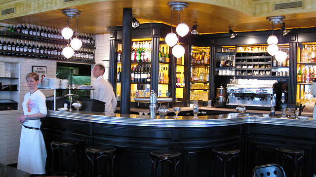 The Café Charlot in Paris