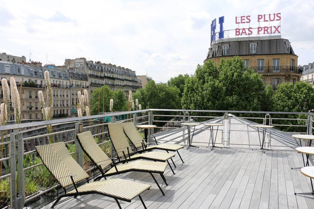 Le rooftop de la Brasserie Barbes à Paris
