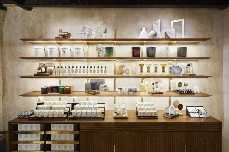 The Diptyque store in Paris