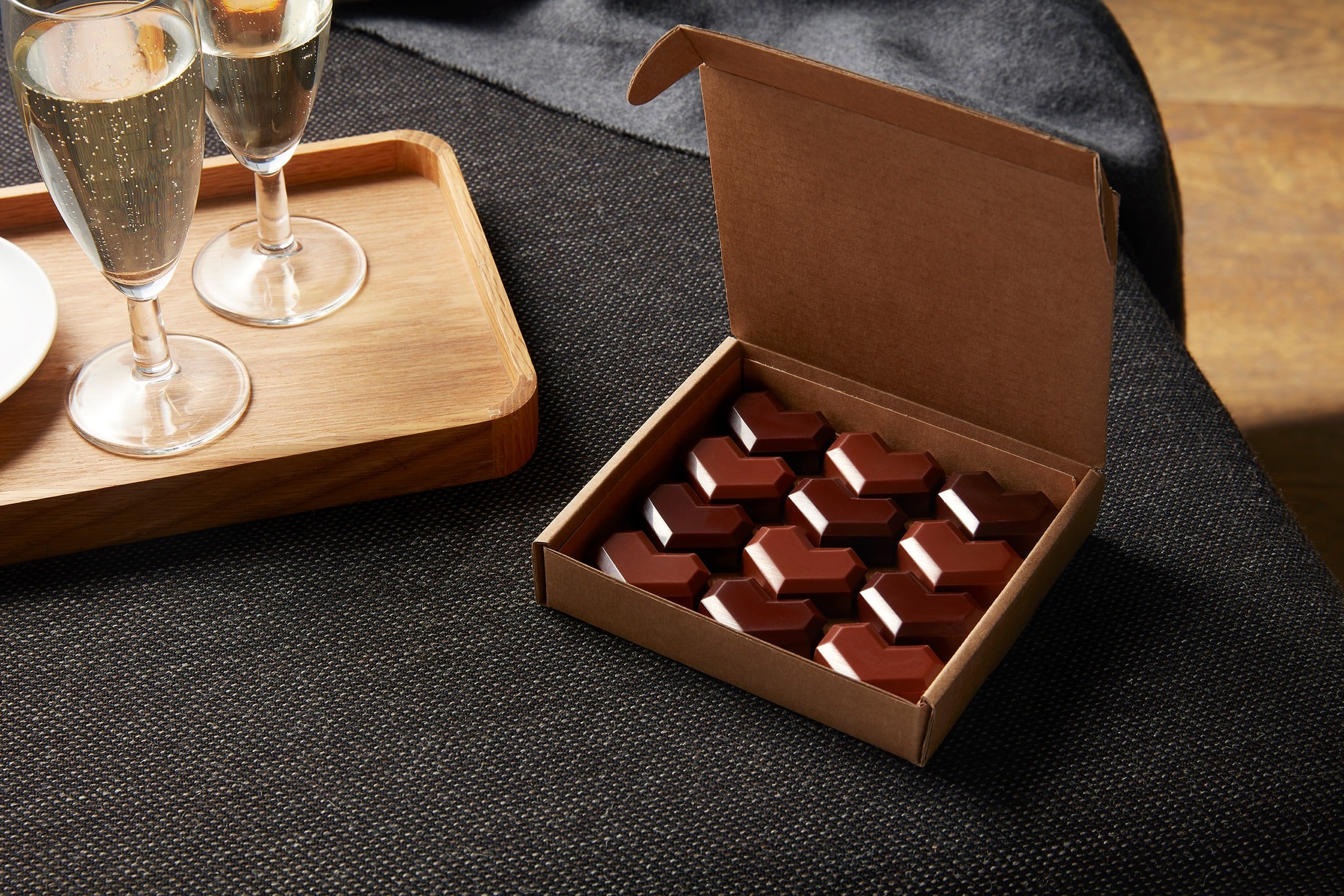 Le Coffret Champagne - Chocolat Alléno & Rivoire