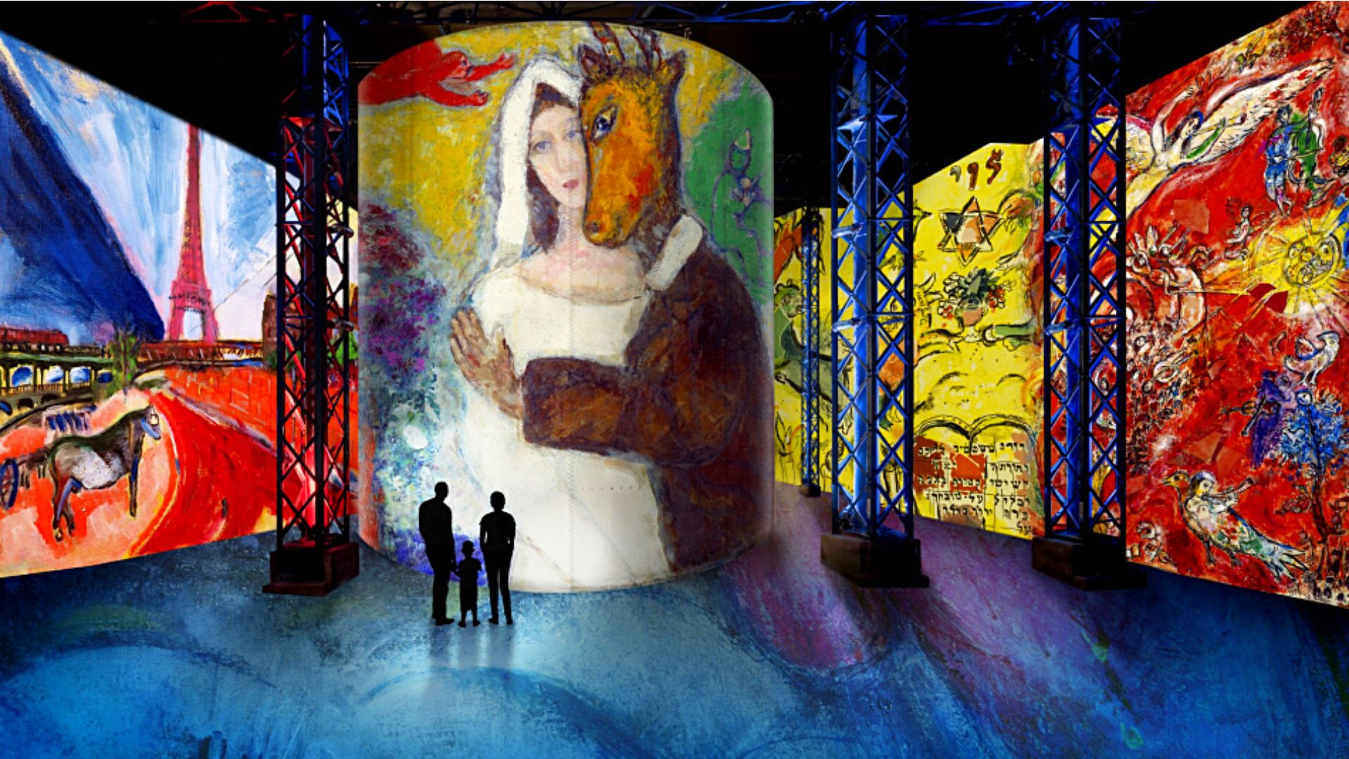 Chagall à l'Atelier des Lumières