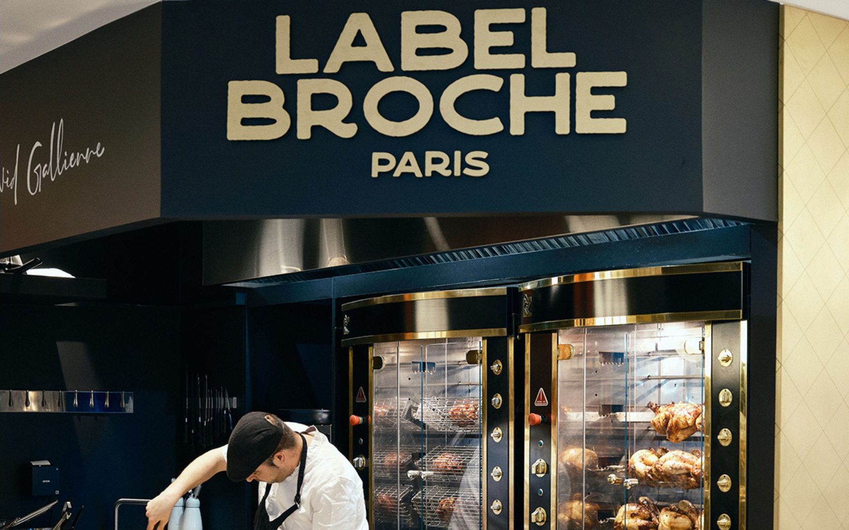 Label Brooch