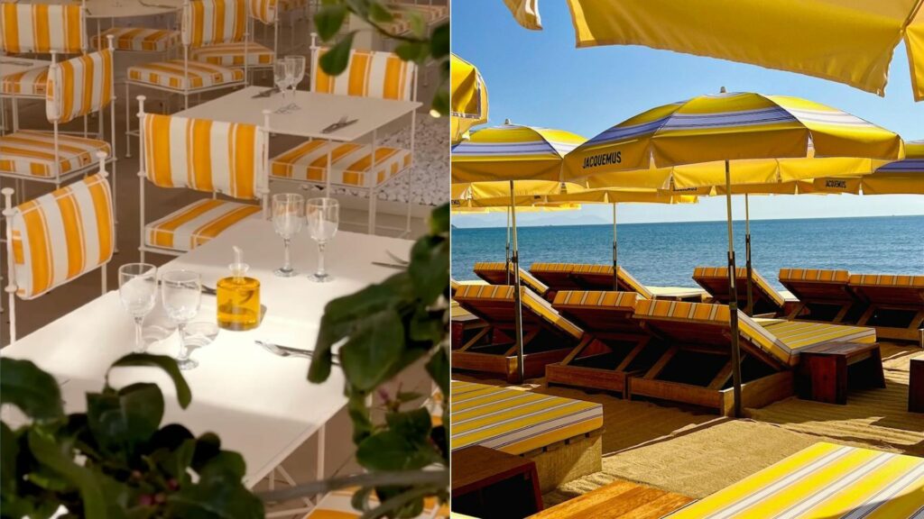 Jacquemus restaurant