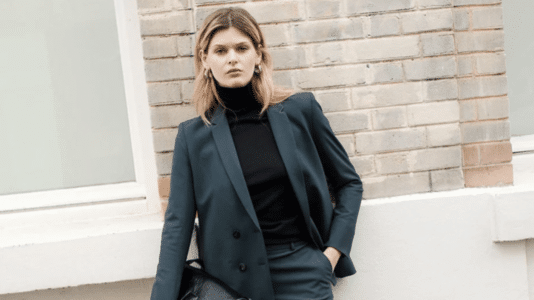 tailleur femme vert