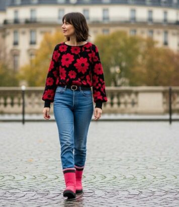 ParisSelect - Bottes Aigle x Rouje: assurent style parisien et pieds au sec tout l’automne