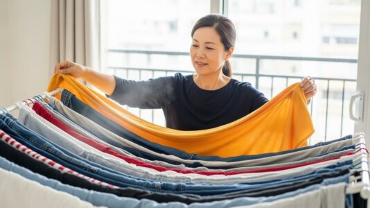 ParisSelect - Méthode japonaise: séchez le linge 2 fois plus vite, la technique qui fait le tour du monde