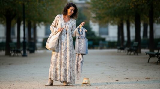 ParisSelect - Zara signe une robe bohème à moins de 50 € qui couvre les bras, idéale pour la mi-saison
