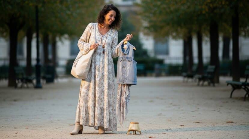 ParisSelect - Zara signe une robe bohème à moins de 50 € qui couvre les bras, idéale pour la mi-saison