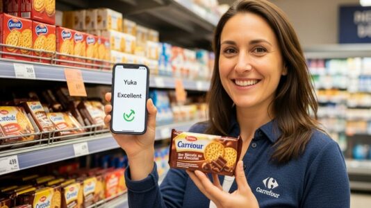 ParisSelect - Biscuits au chocolat Carrefour devancent Prince et BN sur Yuka avec une note excellente