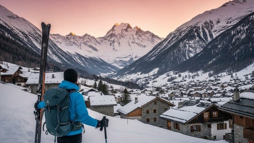 ParisSelect - Haute-Savoie: ce village face au Mont-Blanc, perle cachée de cet hiver avec un panorama renversant