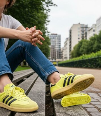 ParisSelect - adidas Samba OG jaune fluo rend hommage à Bruce Lee en 2025 à un peu plus de 100 €