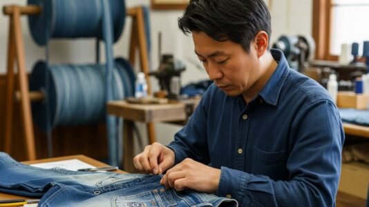 ParisSelect - Proleta Re:Art, la marque japonaise qui coud à la main des jeans à 10 000 € portés par des célébrités