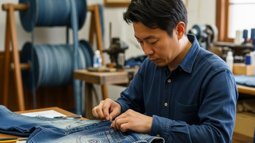 ParisSelect - Proleta Re:Art, la marque japonaise qui coud à la main des jeans à 10 000 € portés par des célébrités