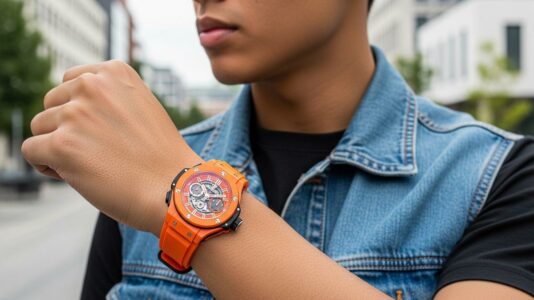 ParisSelect - Hublot ose l’orange mécanique avec la nouvelle Spirit of Big Bang à près de 40 000 €