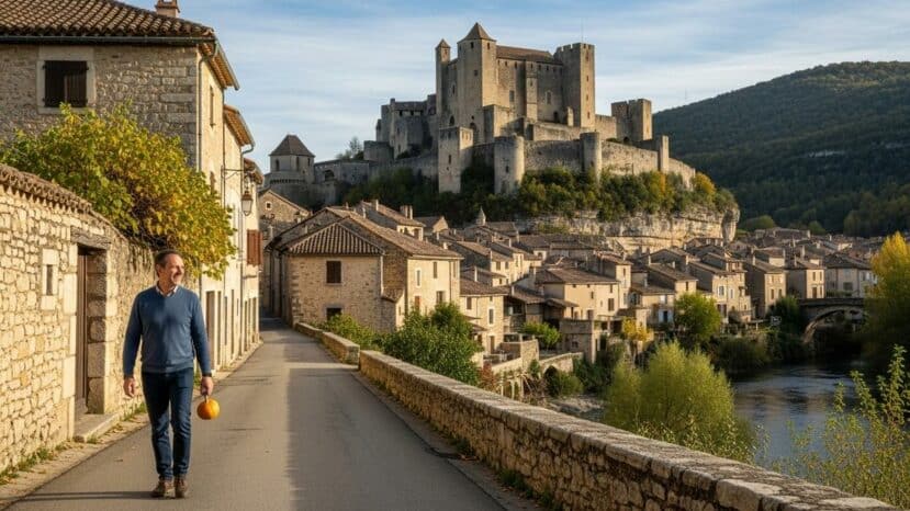 ParisSelect - Aveyron : la forteresse royale de Najac domine un village-rue unique au cœur de la forêt