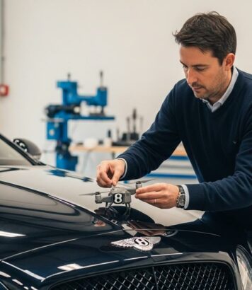ParisSelect - Badges de voiture transformés en drones de surveillance patrouillent à la demande, gadget façon James Bond