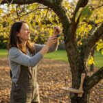 ParisSelect - Jardin: en automne, badigeonnez les troncs à la chaux pour protéger les arbres et éviter les maladies