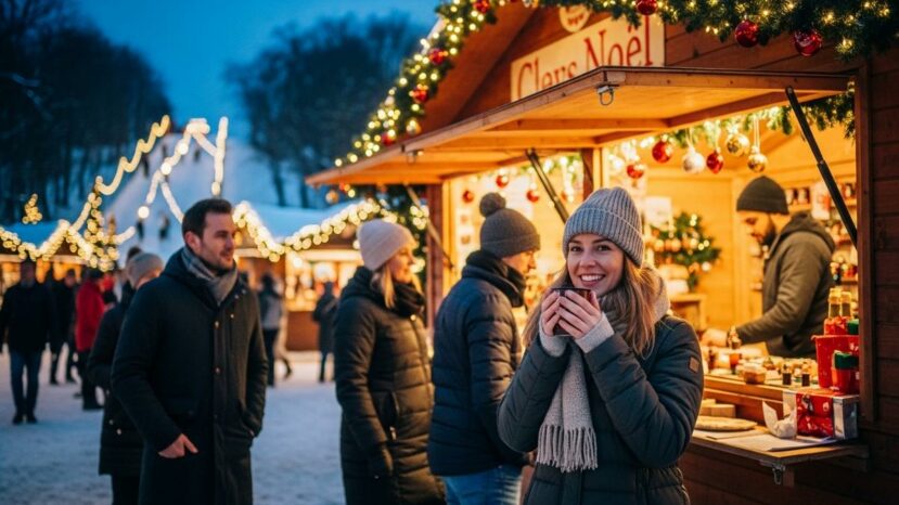 ParisSelect - Fontainebleau (77) Noël 2025: piste de luge, descente aux lampions et marché de Noël au programme