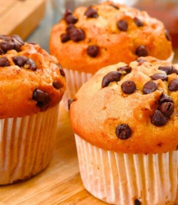 Muffin-cookies: 2 textures, moelleux comme un brownie et croustillants comme un cookie, la recette fait l’unanimité