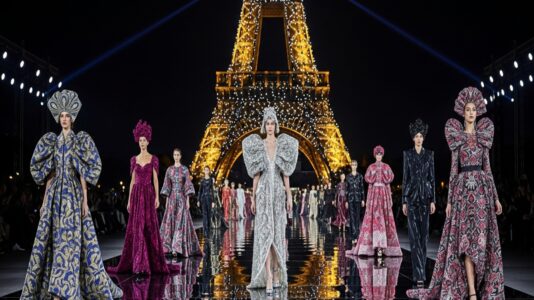 Saint Laurent électrise Paris sous la Tour Eiffel en 2025