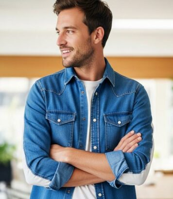 Lepointdujour.fr - Chemise en jean Mango: la plus vendue du moment, basique intemporel à porter toute l’année