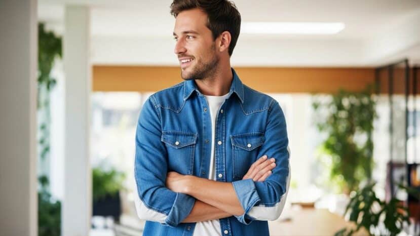Lepointdujour.fr - Chemise en jean Mango: la plus vendue du moment, basique intemporel à porter toute l’année