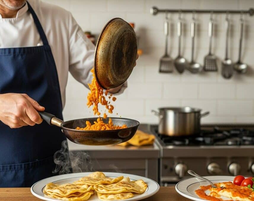 Lepointdujour.fr - Parmesan des pauvres: l’astuce économique d’un chef italien pour sublimer les pâtes sans fromage en 5 minutes
