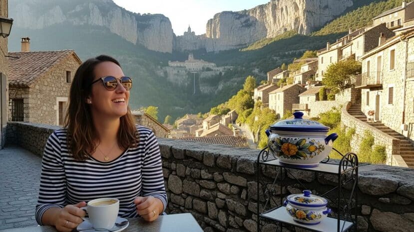 Lepointdujour.fr - Moustiers-Sainte-Marie à 2 h de Marseille abrite une étoile suspendue et figure parmi les plus beaux villages de France