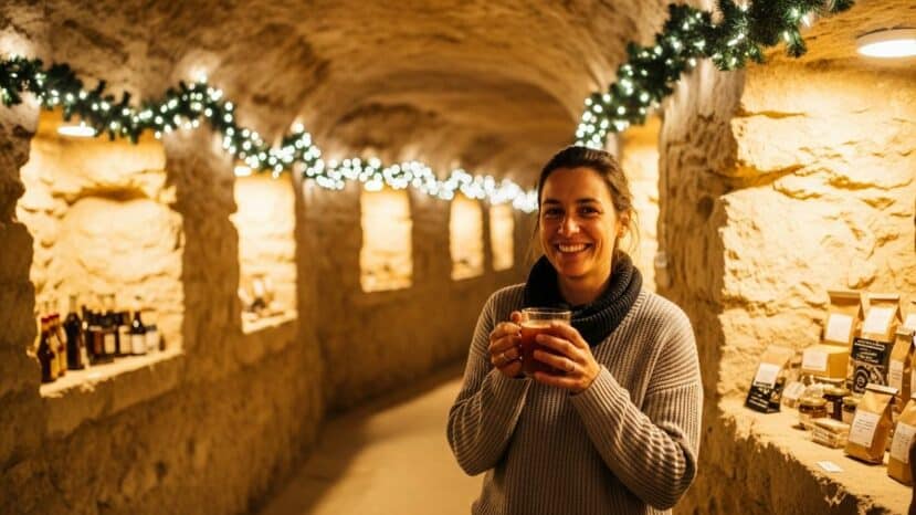 Lepointdujour.fr - Marché de Noël troglodyte à 2h de Paris : il rouvre pour un week-end dans des galeries vieilles de 10 millions d’années