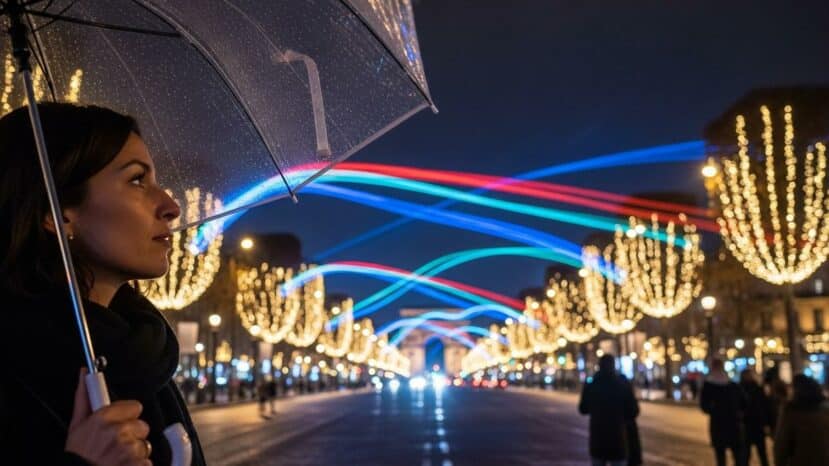 Lepointdujour.fr - Illuminations de Noël 2025 des Champs-Elysées offrent un spectacle son et lumière inédit toute la saison à Paris