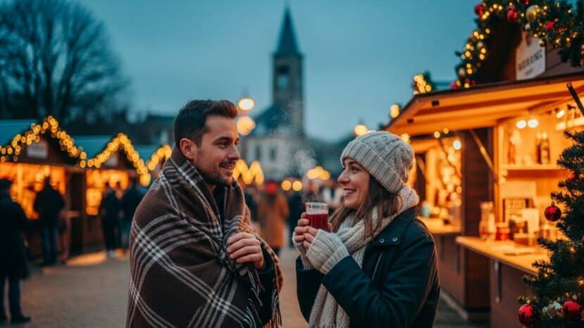 Lepointdujour.fr - Marché de Noël de Montlhéry 2025 (91) propose Père Noël, concerts et déambulations magiques