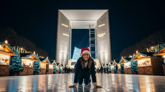 Lepointdujour.fr - Marché de Noël géant de La Défense 2025 offre patinoire, artisanat et animations