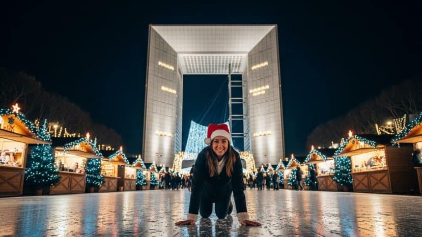 Lepointdujour.fr - Marché de Noël géant de La Défense 2025 offre patinoire, artisanat et animations