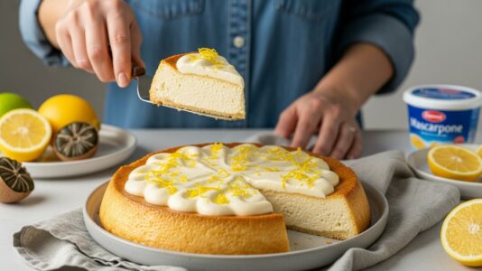 Lepointdujour.fr - Flan mascarpone au citron et coulis de kaki régale 4 personnes