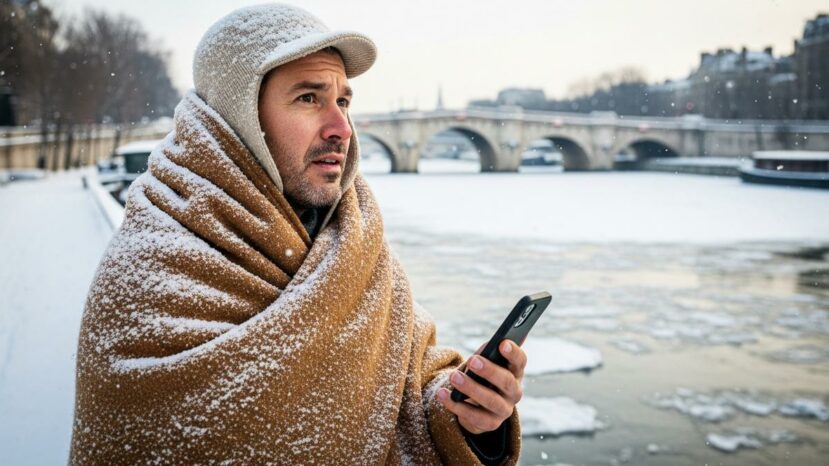Lepointdujour.fr - Neige à Paris: gel et froid polaire en Île-de-France cette semaine