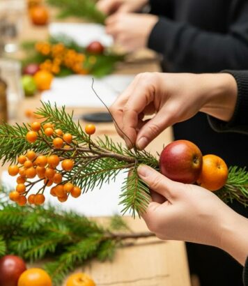 Lepointdujour.fr - Noël 2025 à Milly-la-Forêt (91) : ateliers pour fabriquer sa couronne de Noël