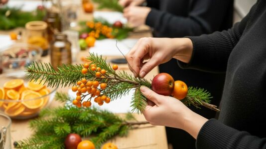 Lepointdujour.fr - Noël 2025 à Milly-la-Forêt (91) : ateliers pour fabriquer sa couronne de Noël