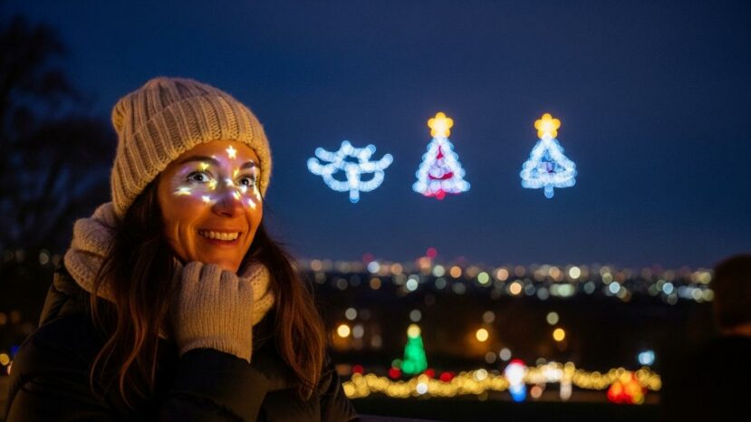 Lepointdujour.fr - Noël 2025 à Paris : un spectacle de drones gratuit illumine le Val-d'Oise