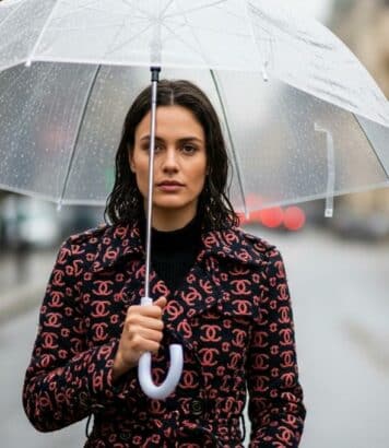 Lepointdujour.fr - Veste Chanel virale: se transforme sous la pluie, la pièce qui fait sensation