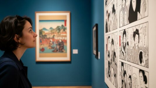 Lepointdujour.fr - Exposition Manga au Musée Guimet: plonge dans l’art japonais en photos à Paris