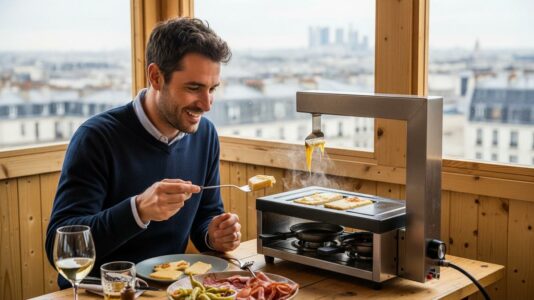 Lepointdujour.fr - Chalet raclette éphémère à Montmartre ouvre pour quelques semaines avec raclettes ultra-réconfortantes au cœur du 18e