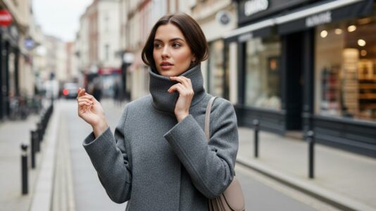 Lepointdujour.fr - Manteaux multi‑fonctions 2‑en‑1: chic et chauds, ils remplacent écharpes et cols roulés cet hiver