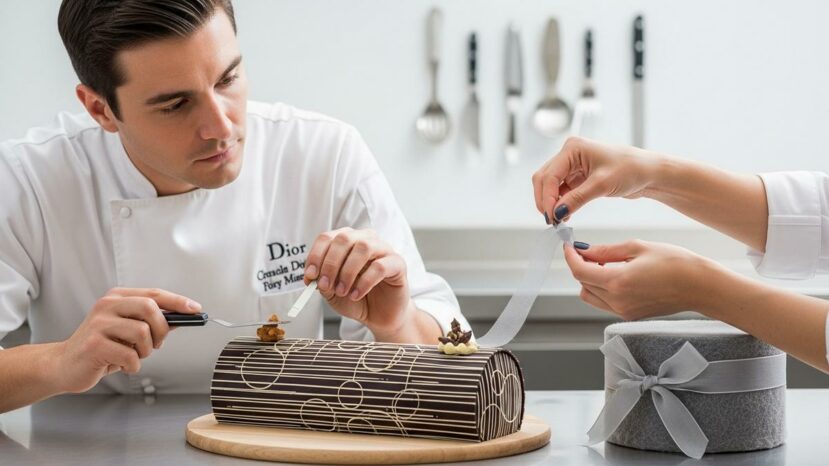 Lepointdujour.fr - Dior dévoile la première bûche de Noël de Yannick Alléno pour 2025