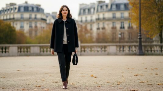 ParisSelectBook - Le manteau court en laine Claudie Pierlot domine les ventes en ce moment