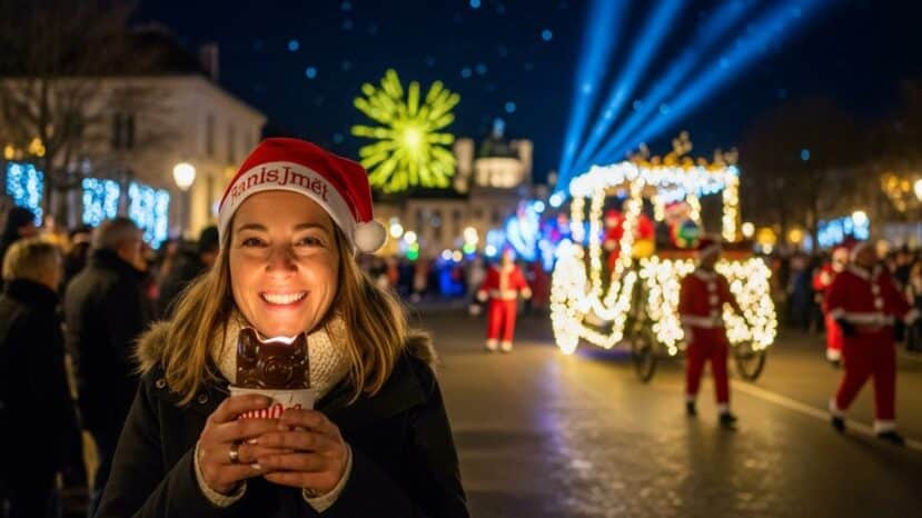 ParisSelectBook - Illuminations de Noël 2025 à Mantes-la-Jolie (78) : grande parade gratuite avec danseurs, dates et programme