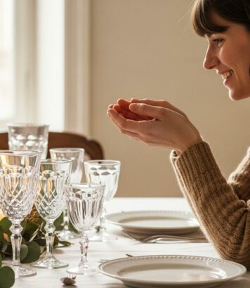 ParisSelectBook - Verres vintage: détournez-les en bougeoirs lumineux pour illuminer votre table de Noël