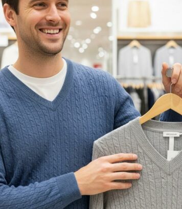 ParisSelectBook - Uniqlo: le pull col V qui surclasse la concurrence à moins de 20 € en ce moment