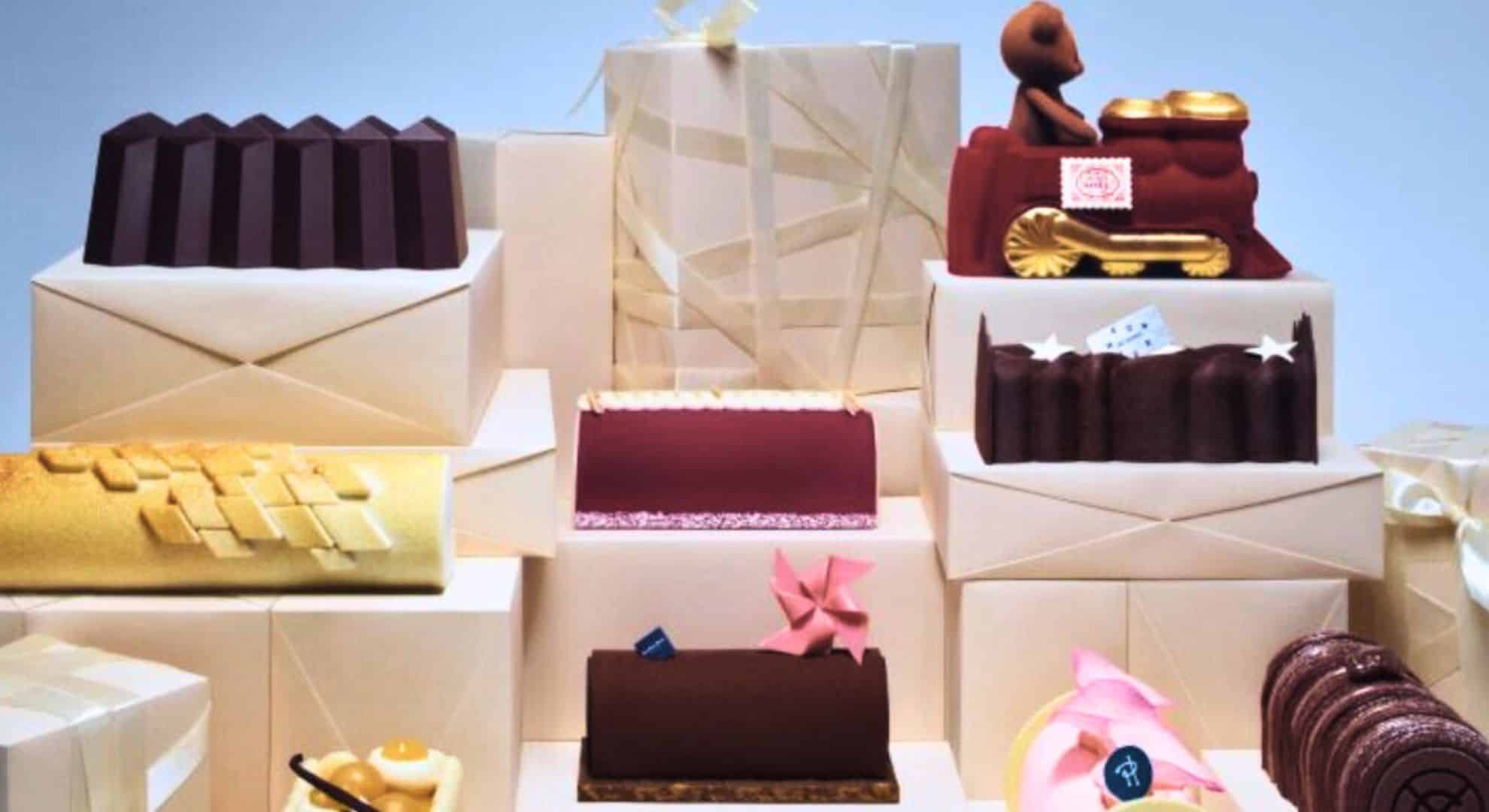 Christmas logs: the finest creations at Galeries Lafayette Le Gourmet